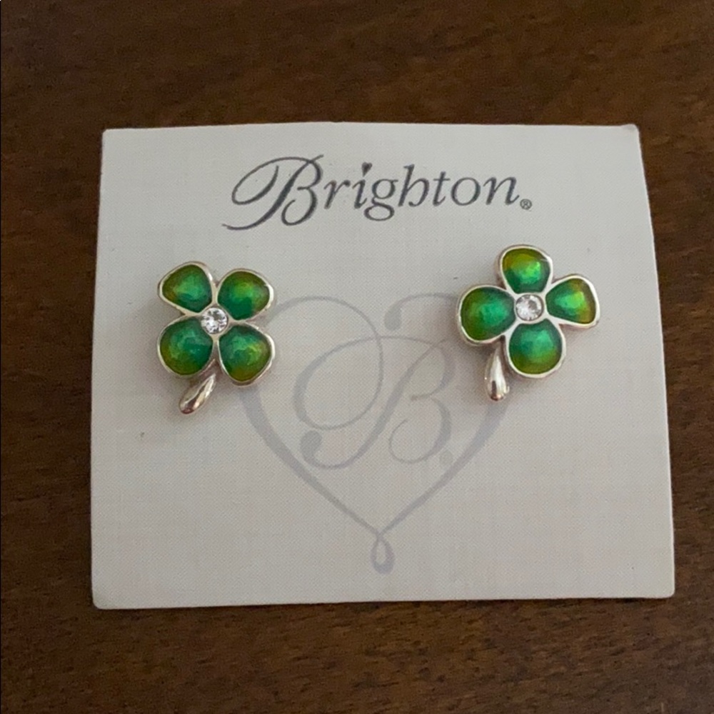 Brighton ‘Love Bug’ Clover Earrings
